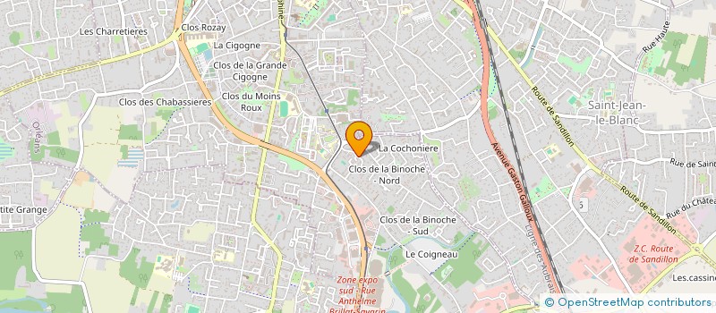 localisation de l'entreprise MONSIEUR NICOLAS LIEVEAUX  ORLEANS
