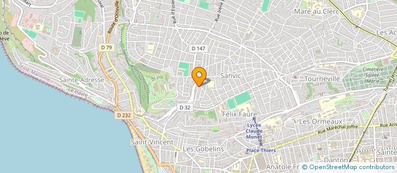 localisation de l'entreprise MONSIEUR NICOLAS LIGOUGNE à LE HAVRE