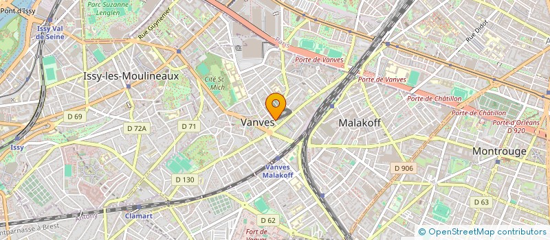 localisation de l'entreprise MONSIEUR NICOLAS LIM à VANVES
