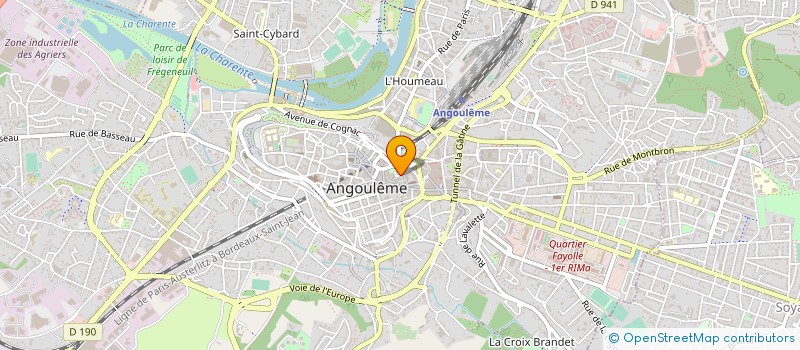 localisation de l'entreprise MONSIEUR NICOLAS LIMINANA à ANGOULEME