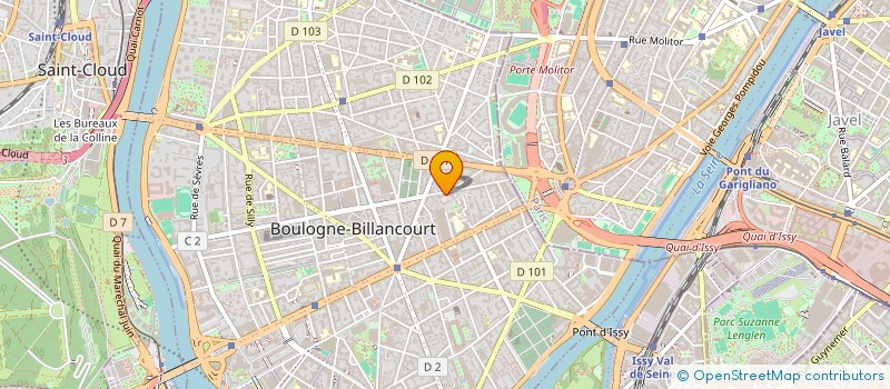localisation de l'entreprise MONSIEUR NICOLAS LINDEN à BOULOGNE-BILLANCOURT