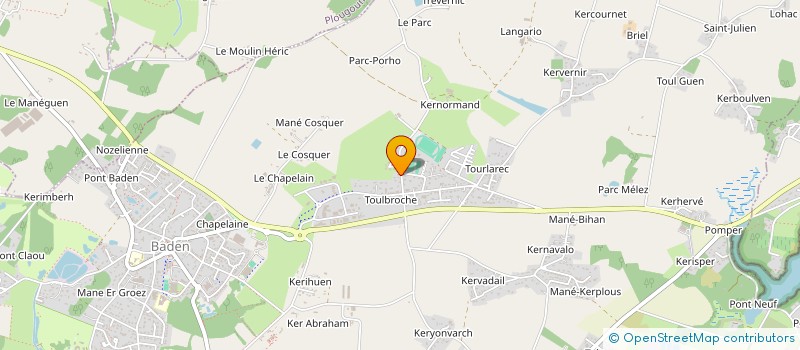 localisation de l'entreprise MONSIEUR NICOLAS LISIAK  LARMOR-PLAGE