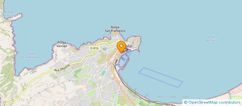 localisation de l'entreprise MONSIEUR NICOLAS LLORENS à CALVI
