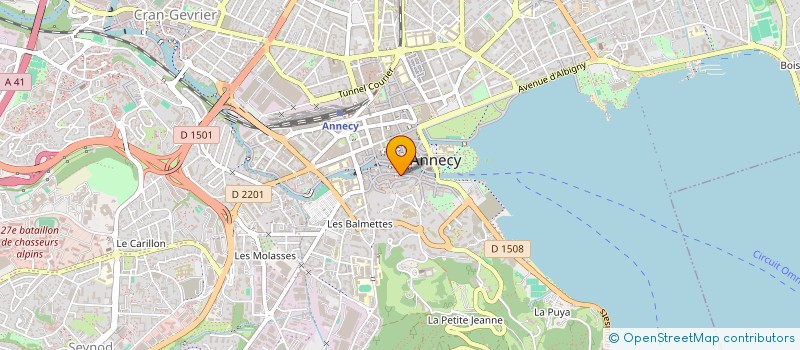 localisation de l'entreprise MONSIEUR NICOLAS LO PINTO à ANNECY