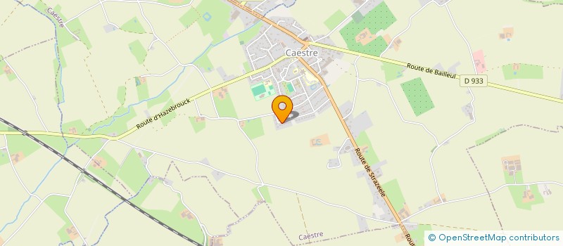 localisation de l'entreprise MONSIEUR NICOLAS LOETE  CAESTRE