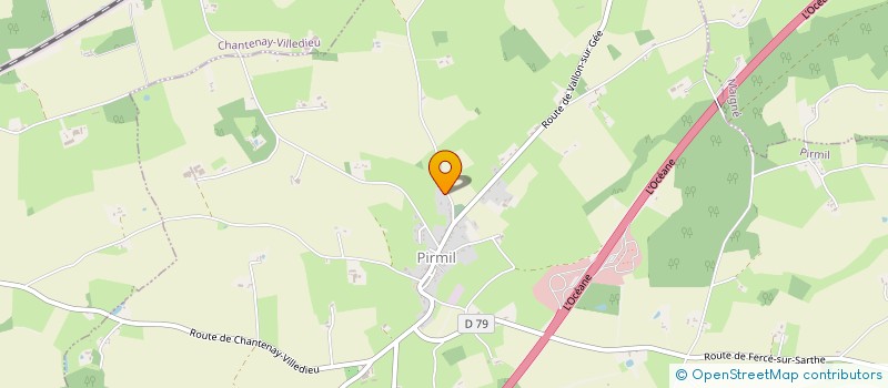 localisation de l'entreprise MONSIEUR NICOLAS LOISEAU  PIRMIL