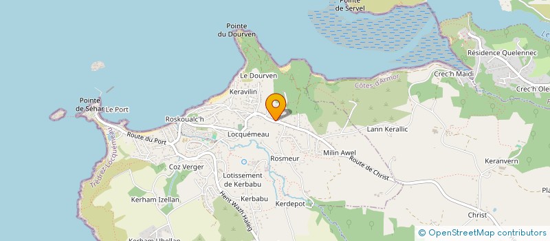 localisation de l'entreprise MONSIEUR NICOLAS LOISON  LANNION