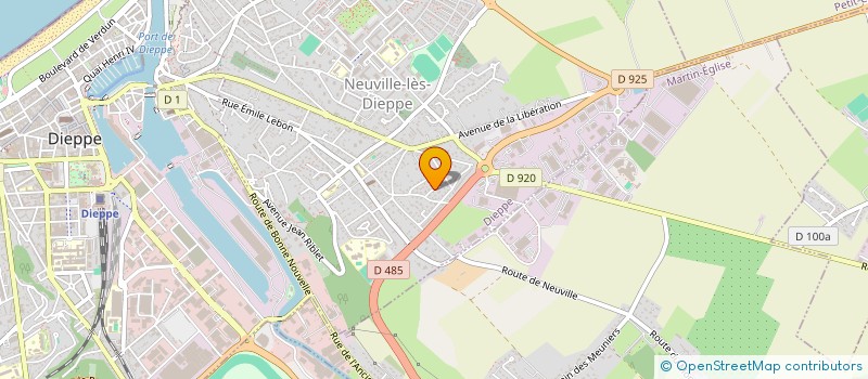 localisation de l'entreprise MONSIEUR NICOLAS LOISON  PETIT-CAUX