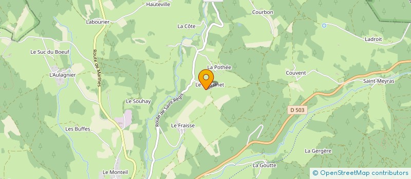 localisation de l'entreprise MONSIEUR NICOLAS LOMBARD  RIOTORD