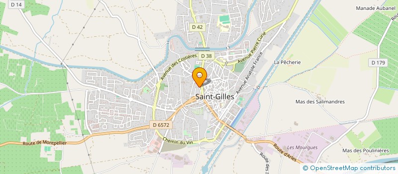 localisation de l'entreprise MONSIEUR NICOLAS LOMUTO à SAINT-GILLES