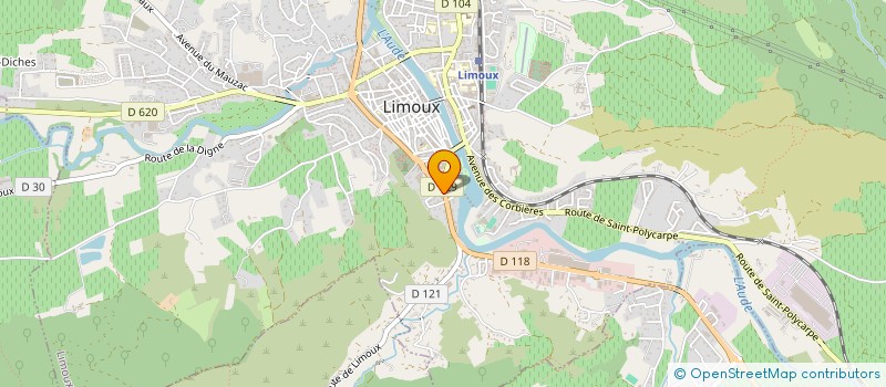 localisation de l'entreprise MONSIEUR NICOLAS LONCKE à LIMOUX
