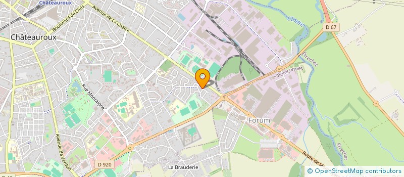 localisation de l'entreprise MONSIEUR NICOLAS LONGUET à CHATEAUROUX