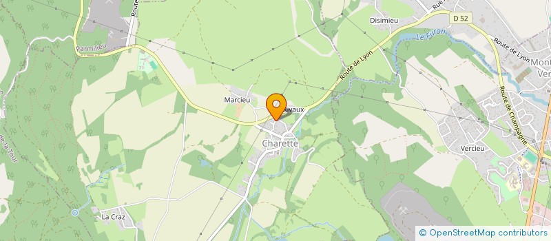 localisation de l'entreprise MONSIEUR NICOLAS LOONIS  PORCIEU-AMBLAGNIEU