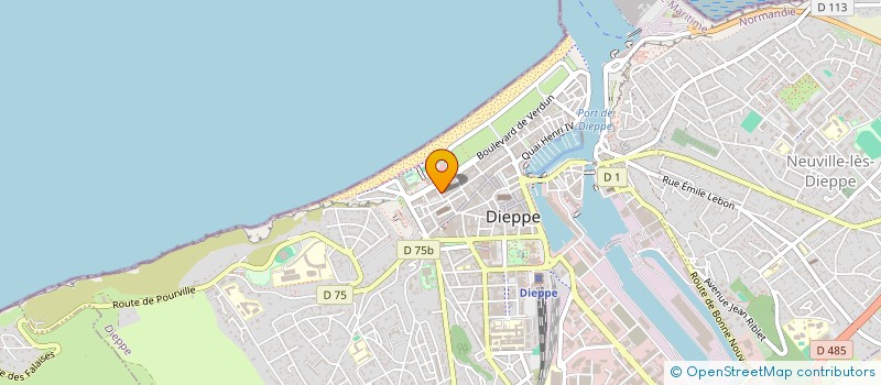 localisation de l'entreprise MONSIEUR NICOLAS LOOS à DIEPPE