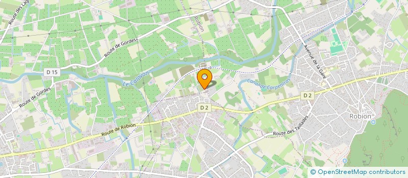 localisation de l'entreprise MONSIEUR NICOLAS LOPEZ  CAVAILLON