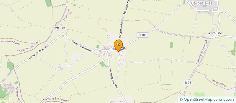 localisation de l'entreprise MONSIEUR NICOLAS LOPEZ  RANVILLE-BREUILLAUD