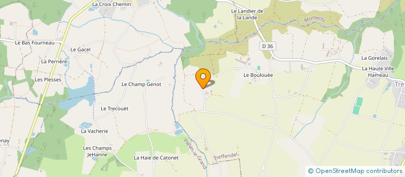 localisation de l'entreprise MONSIEUR NICOLAS LORAND à TREFFENDEL