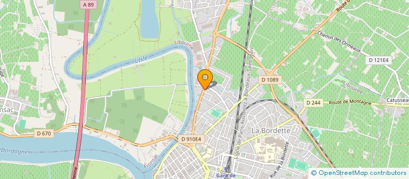 localisation de l'entreprise MONSIEUR NICOLAS LORBER  LIBOURNE