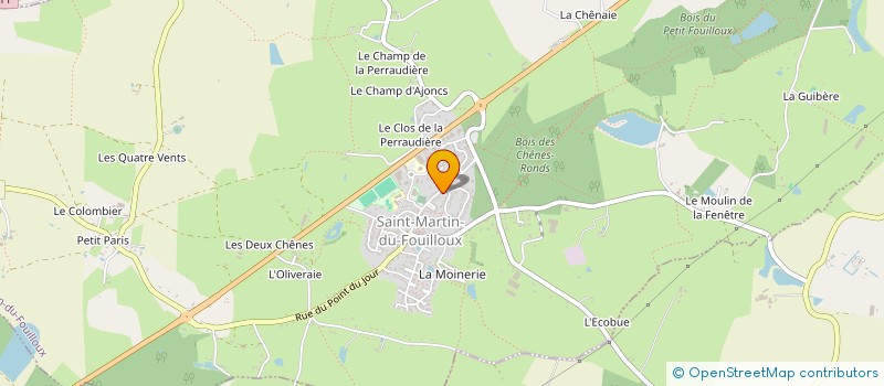 localisation de l'entreprise MONSIEUR NICOLAS LORE  SAINT-MARTIN-DU-FOUILLOUX