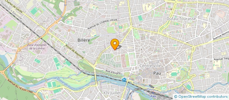 localisation de l'entreprise MONSIEUR NICOLAS LORENZINI à PAU