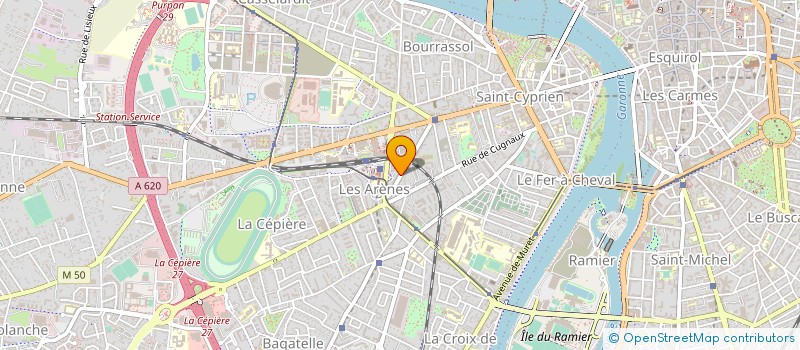 localisation de l'entreprise MONSIEUR NICOLAS LORIEUX à TOULOUSE
