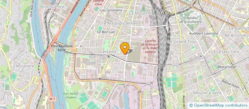 localisation de l'entreprise MONSIEUR NICOLAS LORINET  LYON