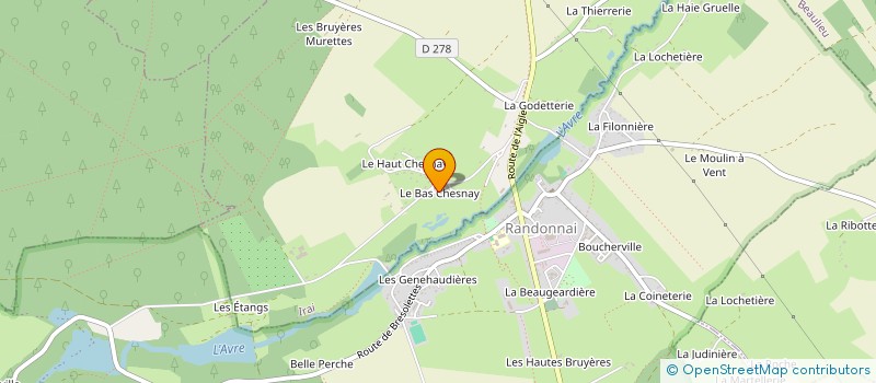 localisation de l'entreprise MONSIEUR NICOLAS LORIOT à IRAI