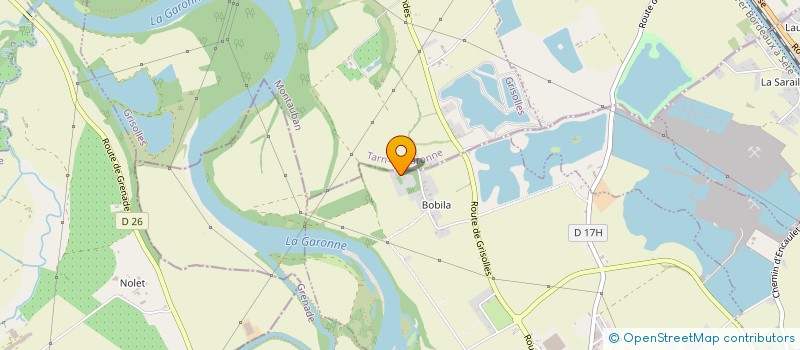 localisation de l'entreprise MONSIEUR NICOLAS LOSSOUARN  MERVILLE