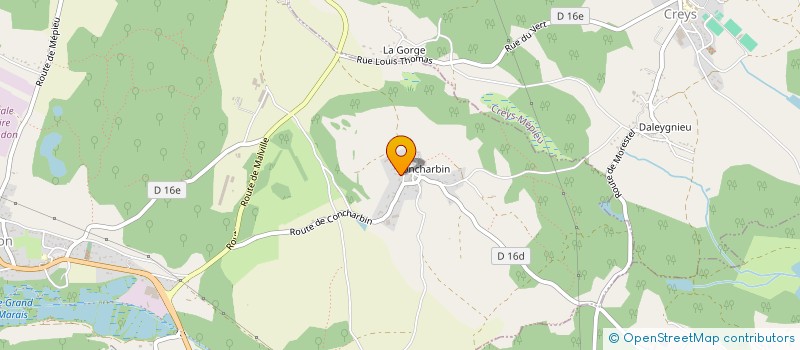 localisation de l'entreprise MONSIEUR NICOLAS LOTHE  ARANDON-PASSINS