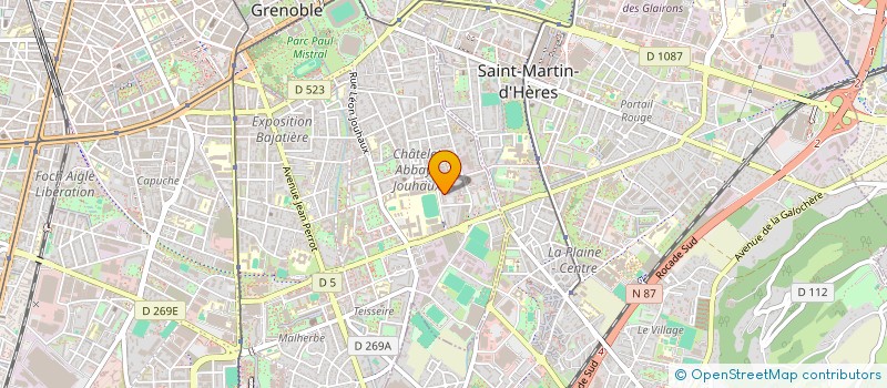 localisation de l'entreprise MONSIEUR NICOLAS LOTITO  GRENOBLE