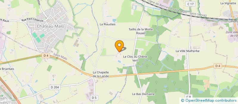 localisation de l'entreprise MONSIEUR NICOLAS LOUIN  SAINT-PERE-MARC-EN-POULET