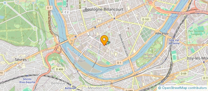 localisation de l'entreprise MONSIEUR NICOLAS LOUIS à BOULOGNE-BILLANCOURT