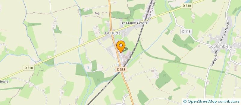 localisation de l'entreprise MONSIEUR NICOLAS LOUVEAU à LANDEVIEILLE