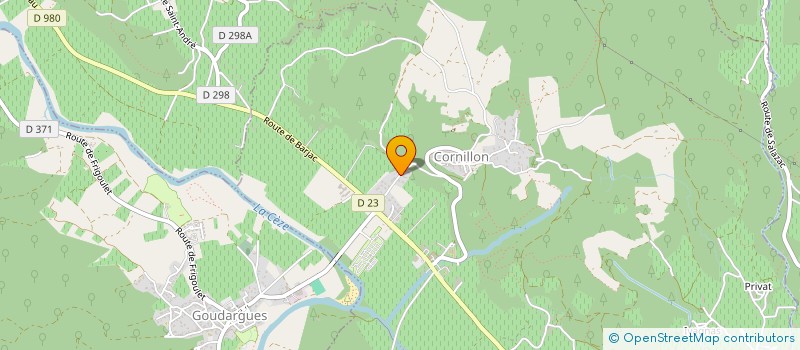 localisation de l'entreprise MONSIEUR NICOLAS LOVERA  CORNILLON