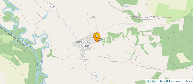 localisation de l'entreprise MONSIEUR NICOLAS LUBIN  QUATRE-CHAMPS