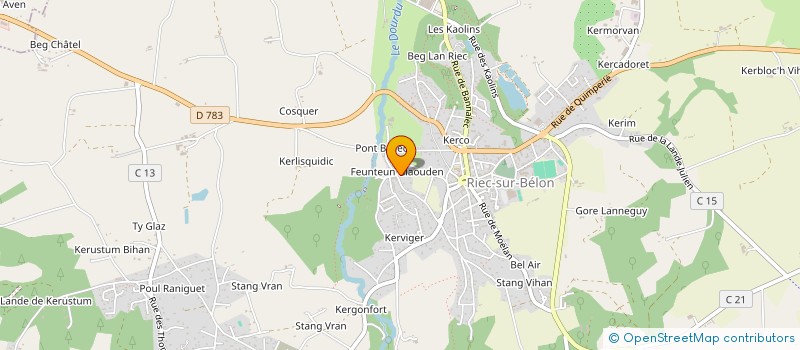 localisation de l'entreprise MONSIEUR NICOLAS LUCAS à RIEC-SUR-BELON