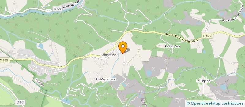 localisation de l'entreprise MONSIEUR NICOLAS LUCION  BURLATS