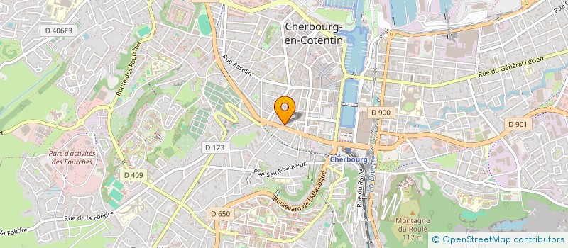 localisation de l'entreprise MONSIEUR NICOLAS LUEZ  CHERBOURG-EN-COTENTIN