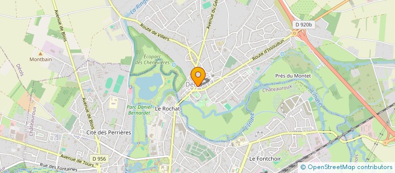 localisation de l'entreprise MONSIEUR NICOLAS LUNEAU à DEOLS
