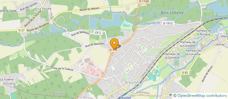 localisation de l'entreprise MONSIEUR NICOLAS LUQUAND  GUIGNEVILLE-SUR-ESSONNE