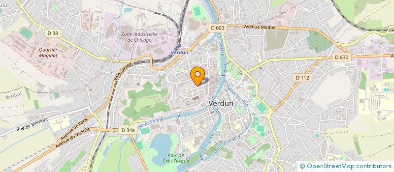 localisation de l'entreprise MONSIEUR NICOLAS LURASCHI à VERDUN