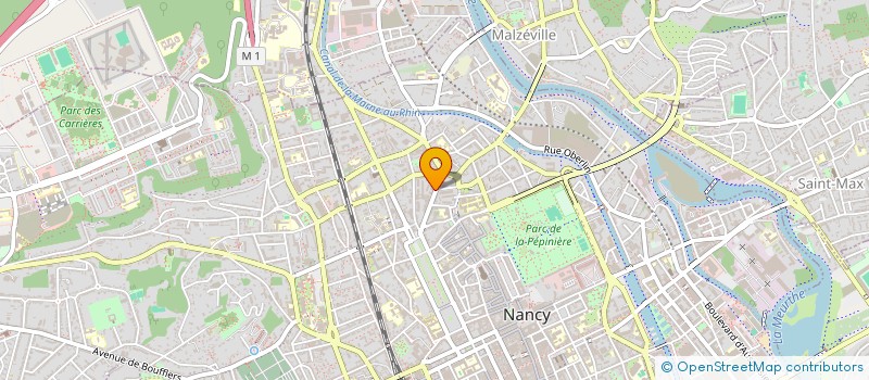 localisation de l'entreprise MONSIEUR NICOLAS LUSTIG  NANCY