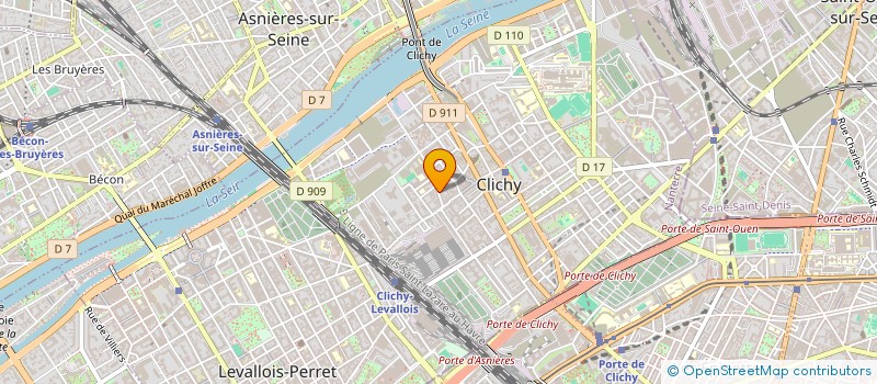localisation de l'entreprise MONSIEUR NICOLAS LUTENBACHER à CLICHY