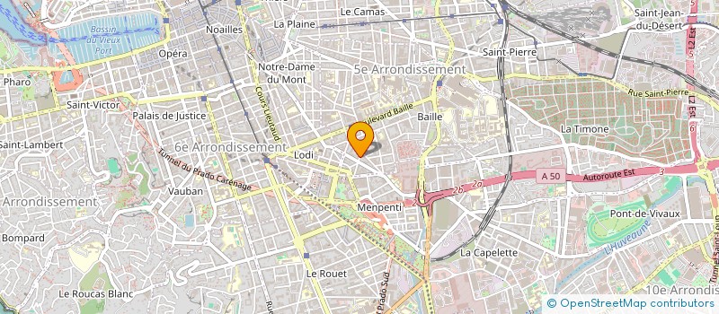 localisation de l'entreprise MONSIEUR NICOLAS LUTZIUS à MARSEILLE
