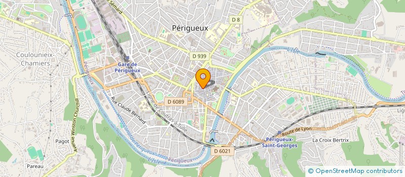 localisation de l'entreprise MONSIEUR NICOLAS LUX  PERIGUEUX