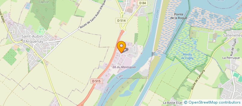 localisation de l'entreprise MONSIEUR NICOLAS LUZIACK  OUISTREHAM