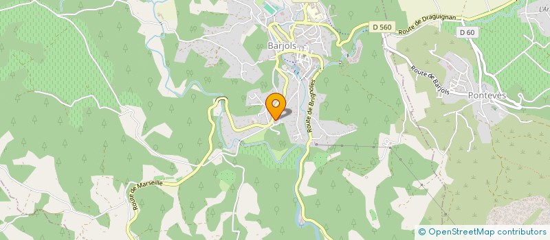 localisation de l'entreprise MONSIEUR NICOLAS LYNCH  BARJOLS