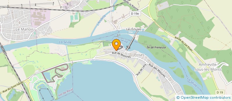 localisation de l'entreprise MONSIEUR NICOLAS MABIRE  LES DAMPS