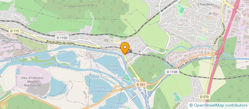 localisation de l'entreprise MONSIEUR NICOLAS MACHERET  MESSEIN