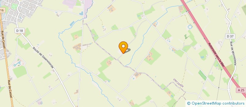 localisation de l'entreprise MONSIEUR NICOLAS MACIEJEWSKI  HERZEELE